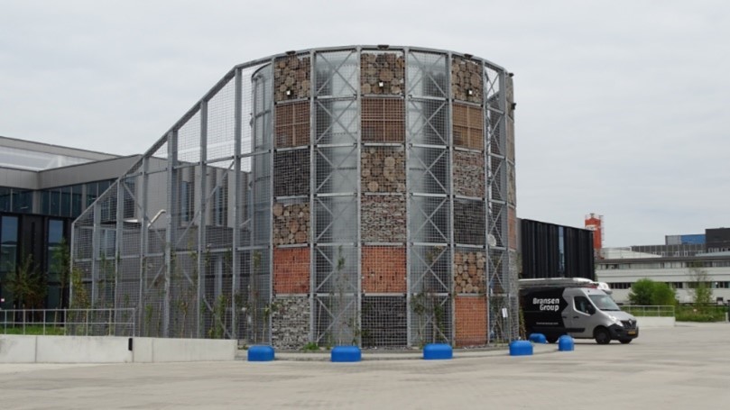 Een natuurinclusief distributiecentrum, hoe pakt dat uit?