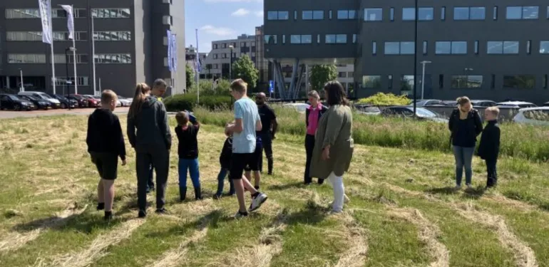 Hoog bezoek bij ATKB: Kinderen van Zorgboerderij Swaenensteyn