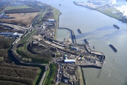 Waterbodemonderzoek zinksleuf Blankenburgverbinding Nieuwe Maas