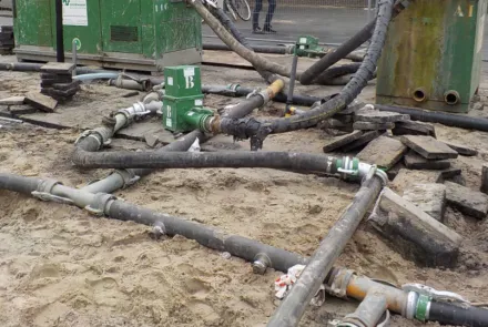 Begeleiding saneringswerkzaamheden vervanging riolering wijk Transvaal te Den Haag